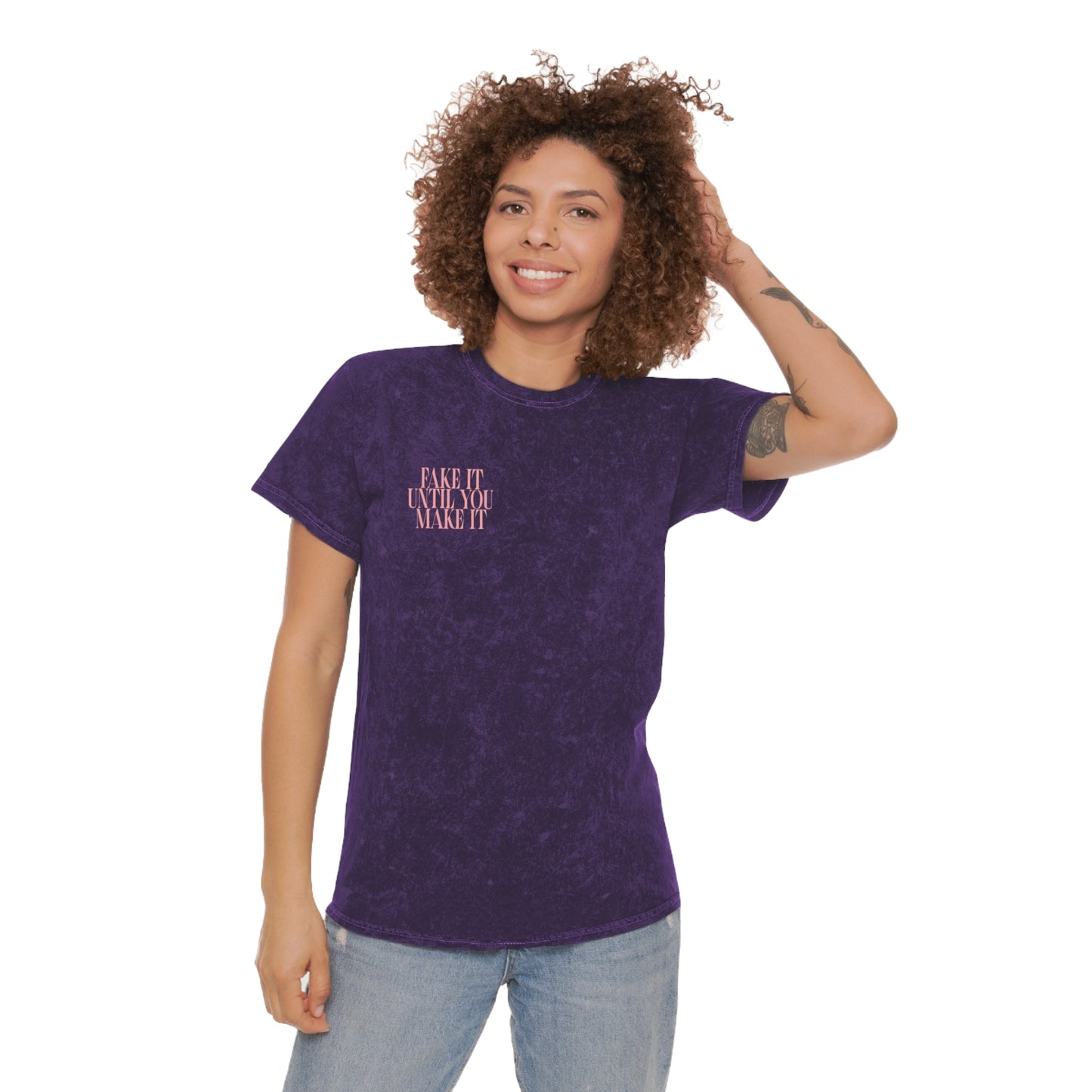 INCREDIBLY BADASS™ Mineral Tee | Glow Up Act 🎭